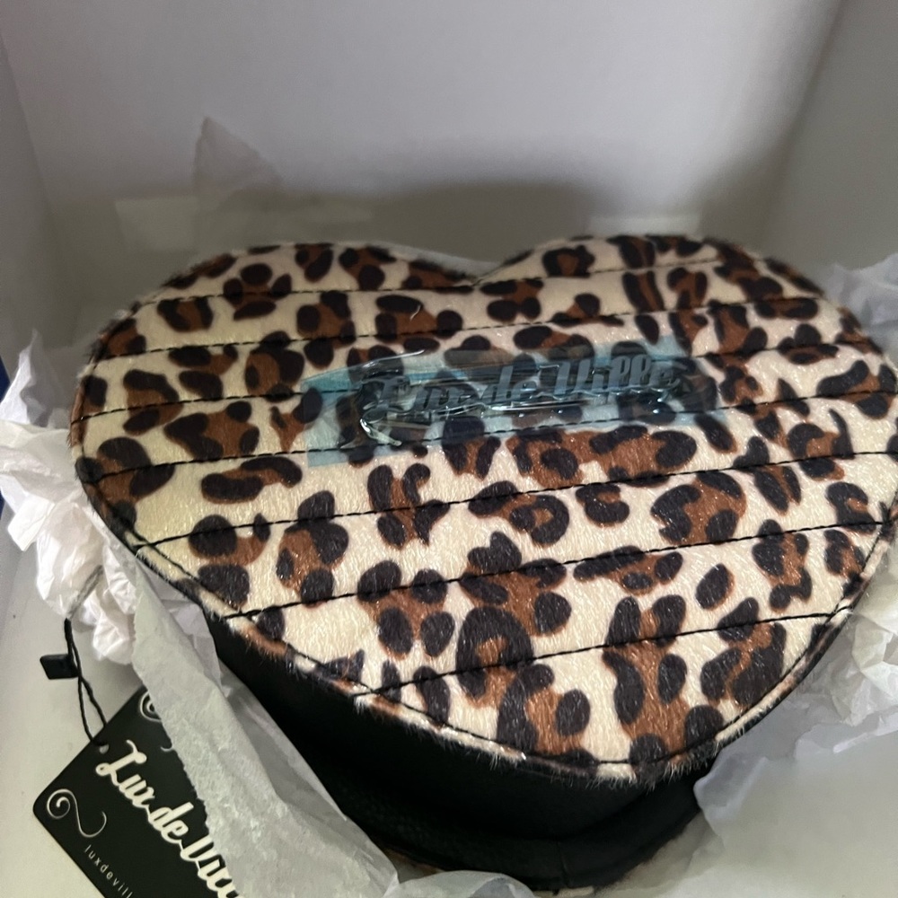 Lux de Ville leopard bag🐆